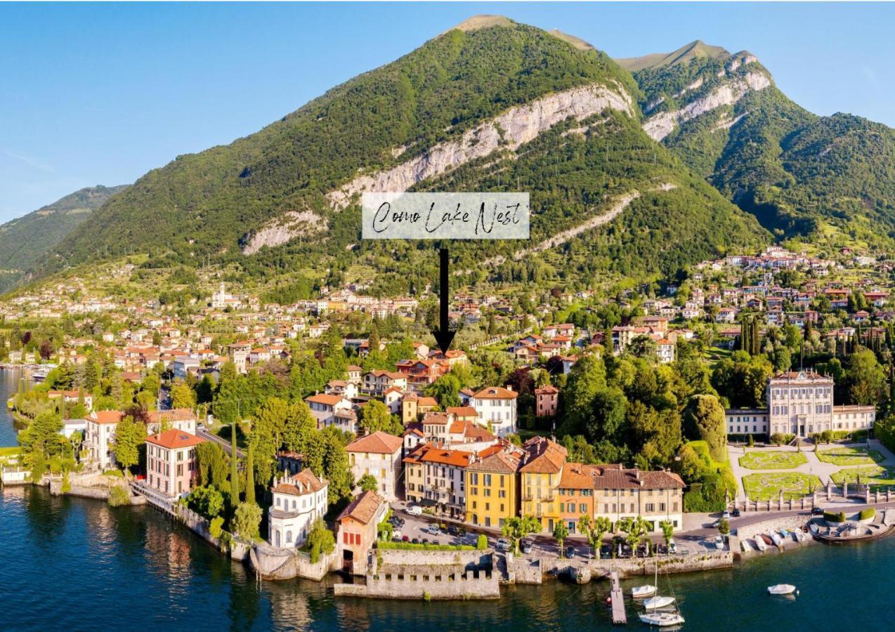 Como Lake Nest - Studio With Garden Tremezzo Exterior foto